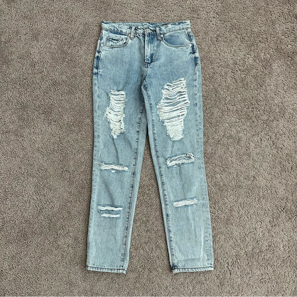 Anthropologie Blanknyc Jeans Womens Size 25 The Rivington High Rise Tapered